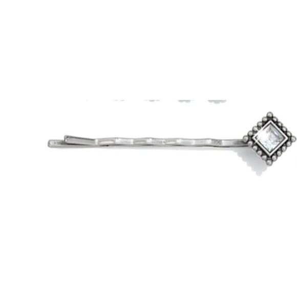 Brighton Twinkle Silver Diamond Bobby Pin - Picture 1 of 2